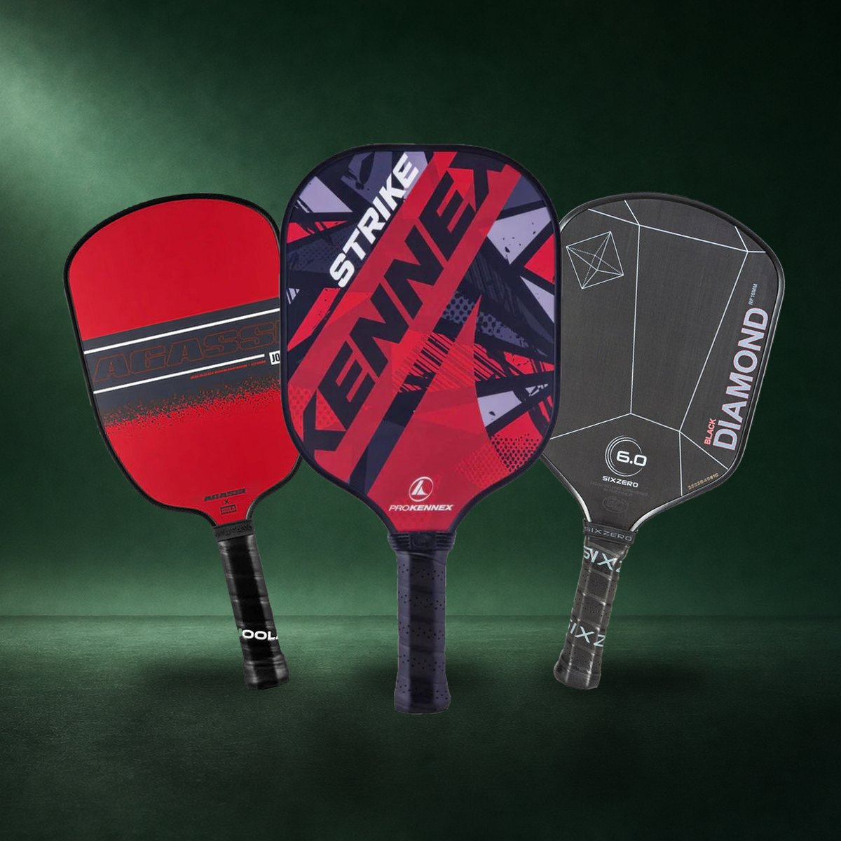 Pickleball paddles across the beginner, intermediate and advanced tiers