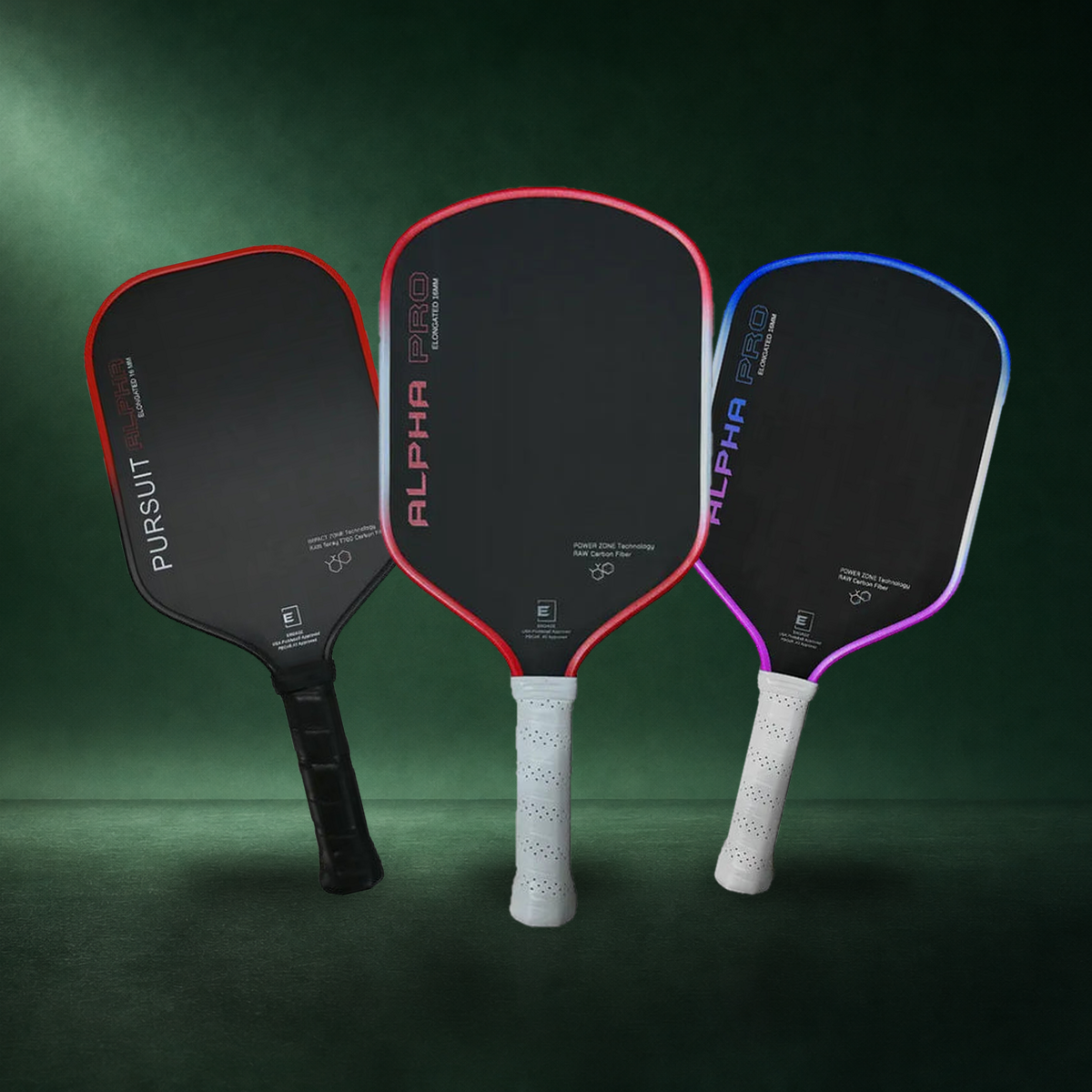 Engage Pursuit Alpha and Alpha Pro pickleball paddles