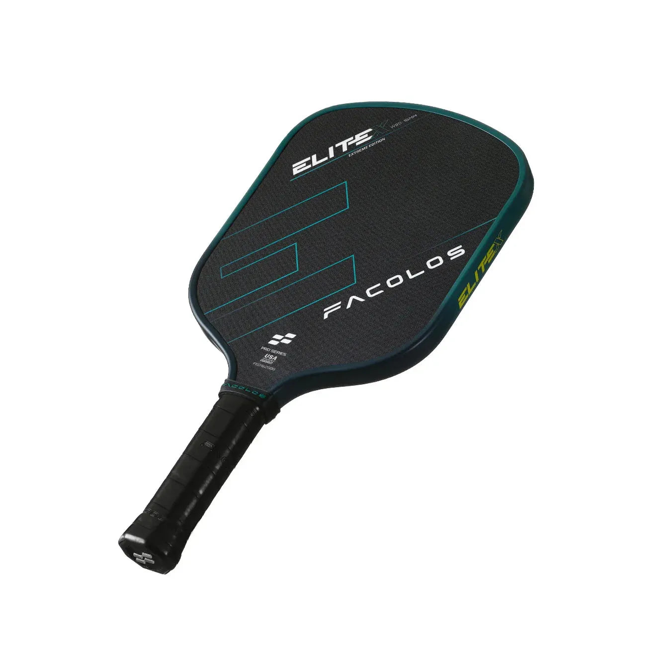 Facolos Pro Series Elite X Widebody Pickleball Paddle - Green (16mm)