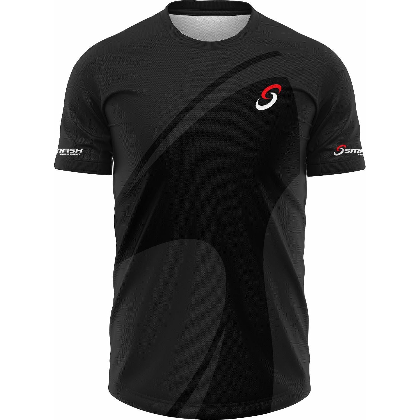 Mens Smash Apparel Performance Shirt (Black)