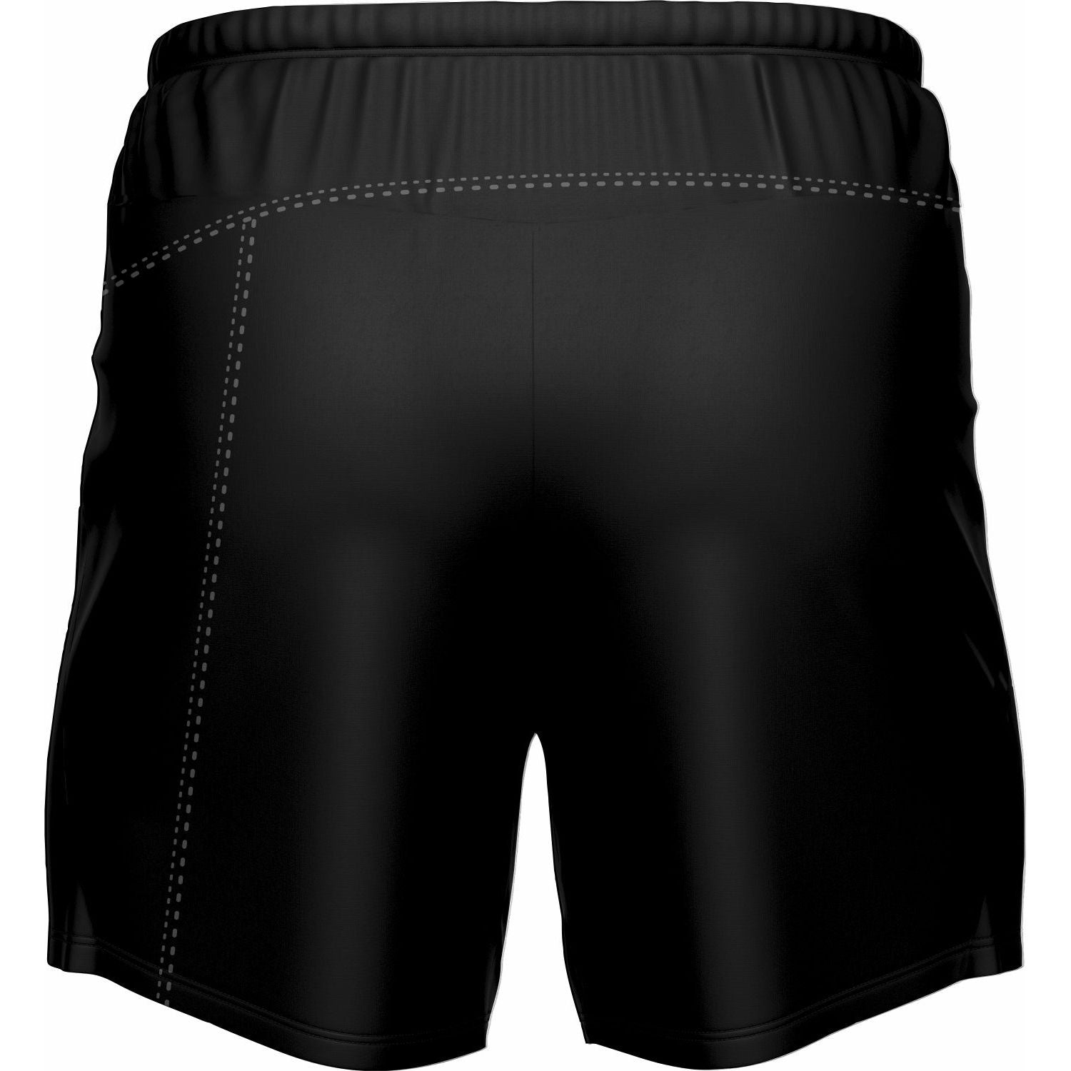 Boys SA Performance Shorts (Black/Red and White Logo)