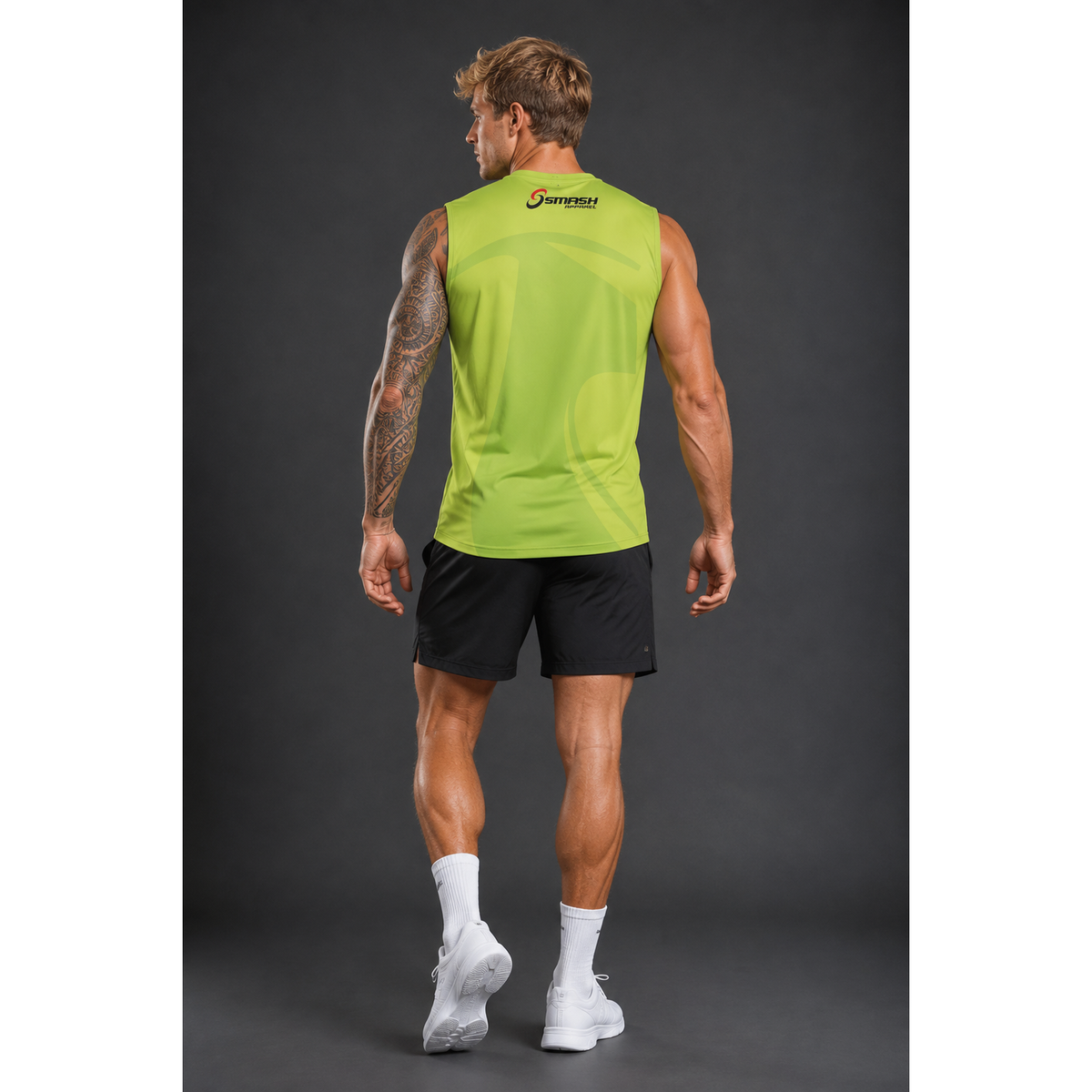Mens Smash Apparel Sleeveless Performance Shirt