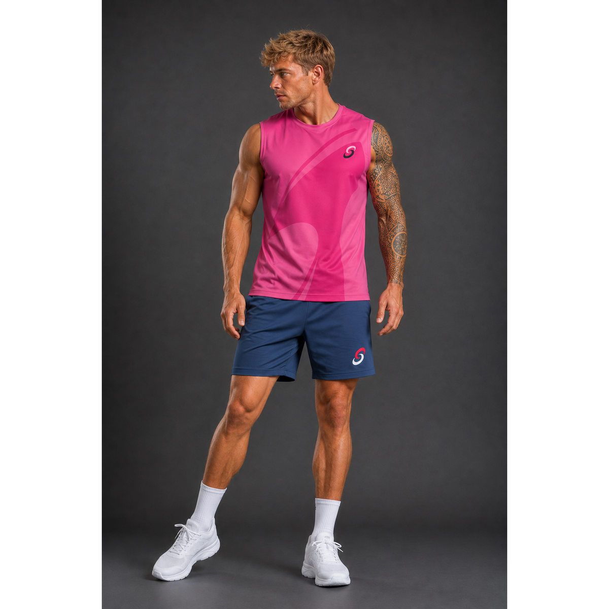 Mens Smash Apparel Sleeveless Performance Shirt