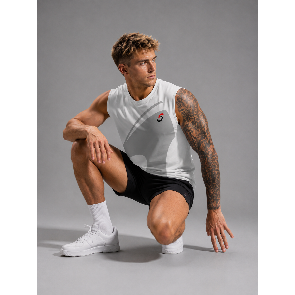 Mens Smash Apparel Sleeveless Performance Shirt