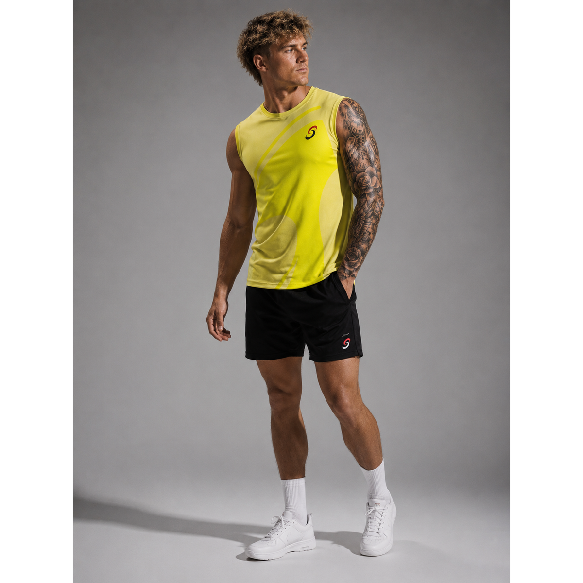 Mens Smash Apparel Sleeveless Performance Shirt