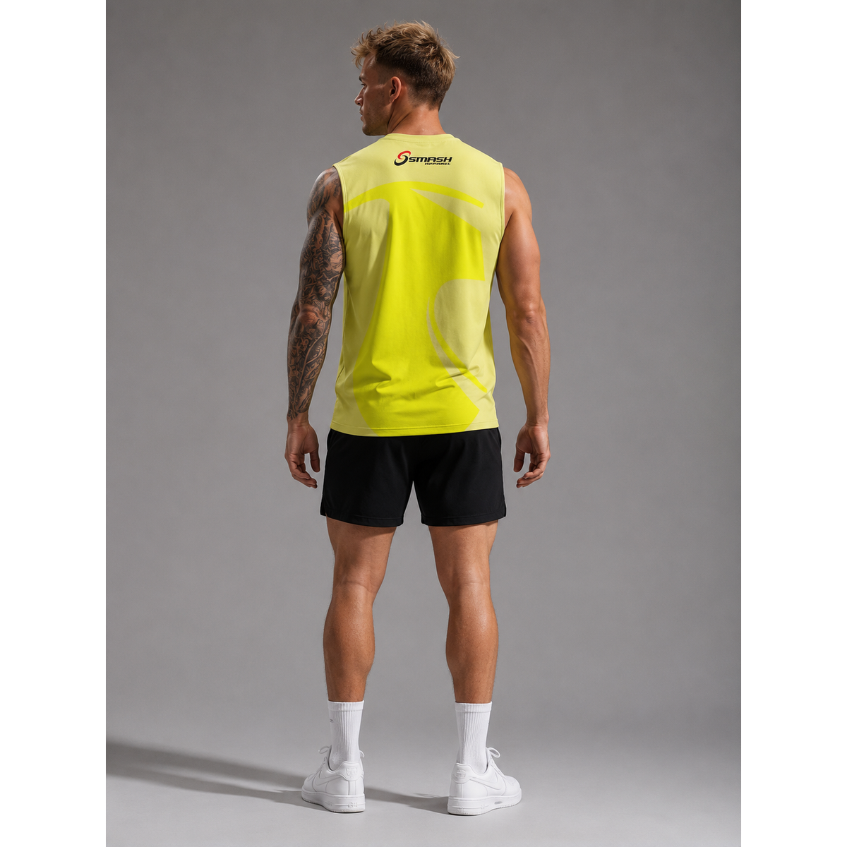 Mens Smash Apparel Sleeveless Performance Shirt