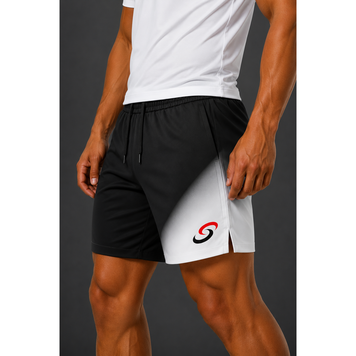 Mens Smash Apparel Performance Court Shorts