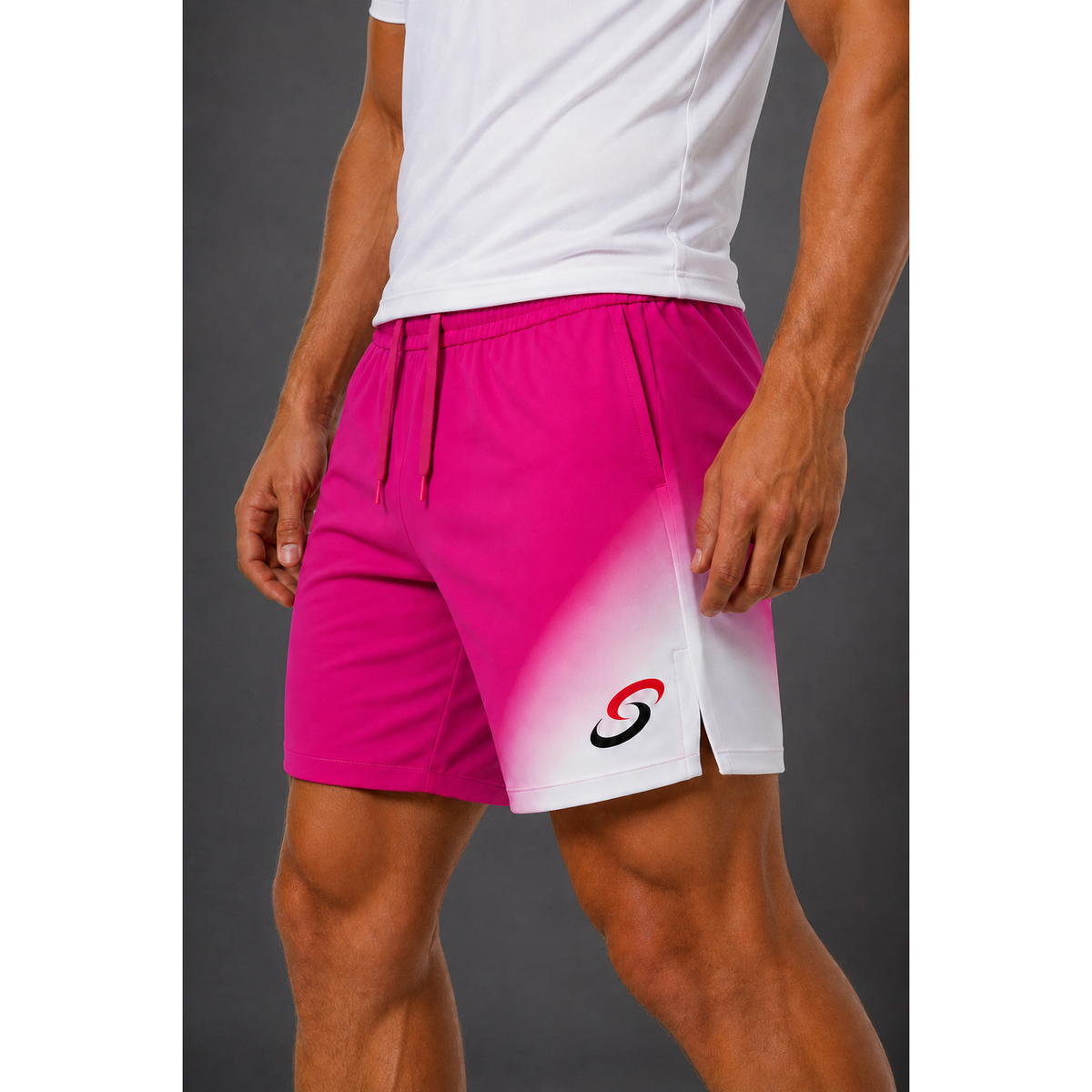 Mens Smash Apparel Performance Court Shorts
