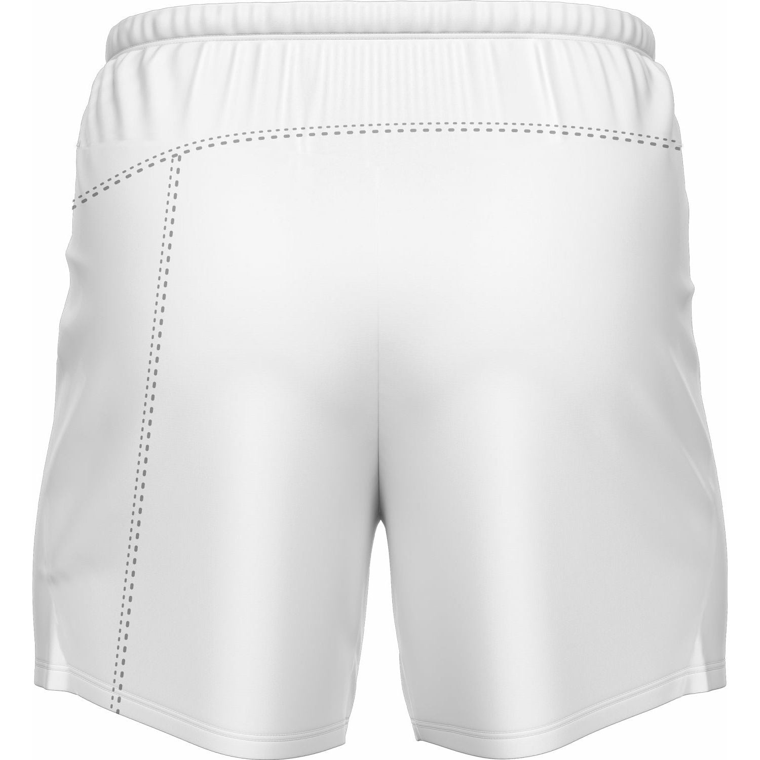 Boys SA Performance Shorts (White/Red and Black Logo)