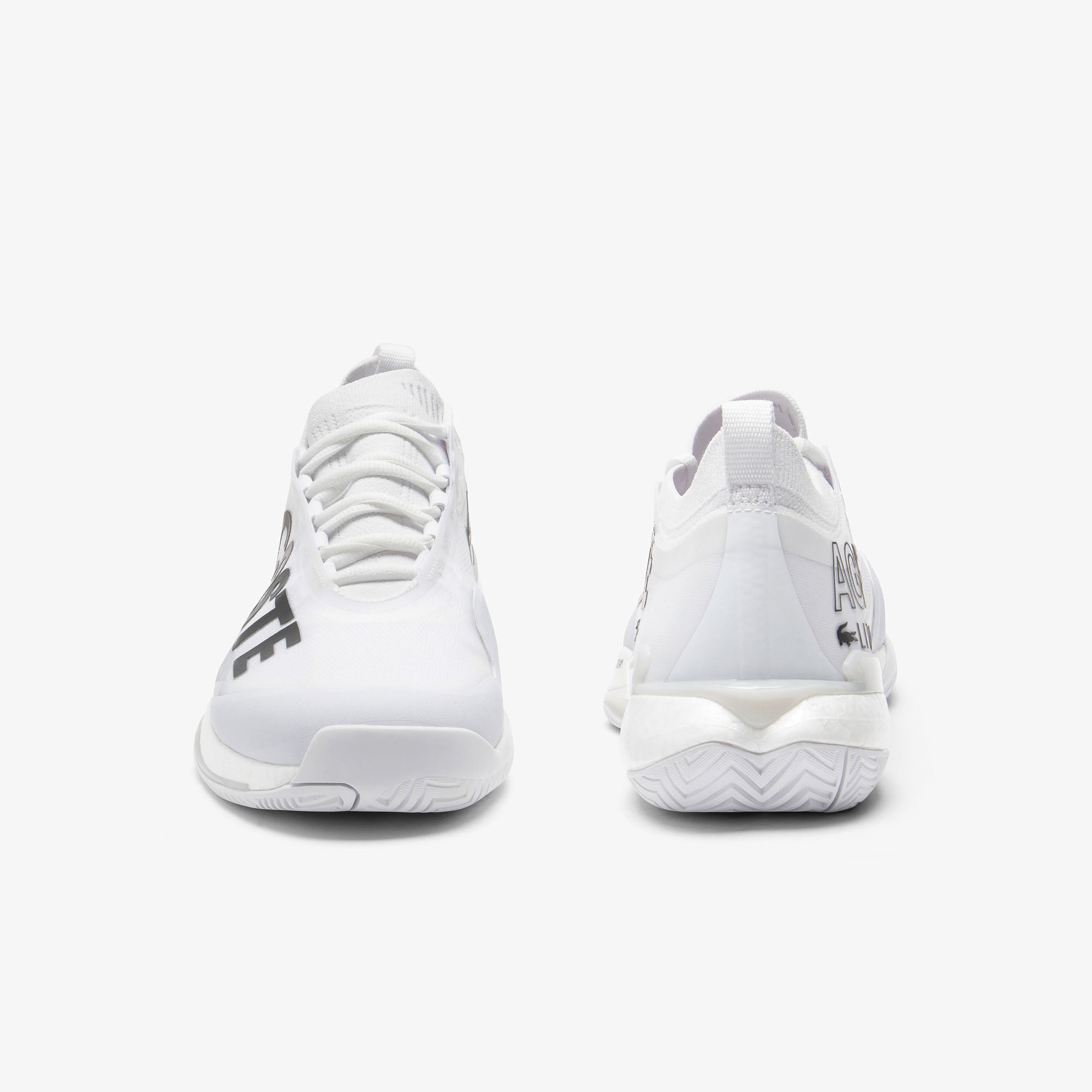 Lacoste AG-LT25 Ultra 125 Lite Ladies Tennis Shoe (White/White)