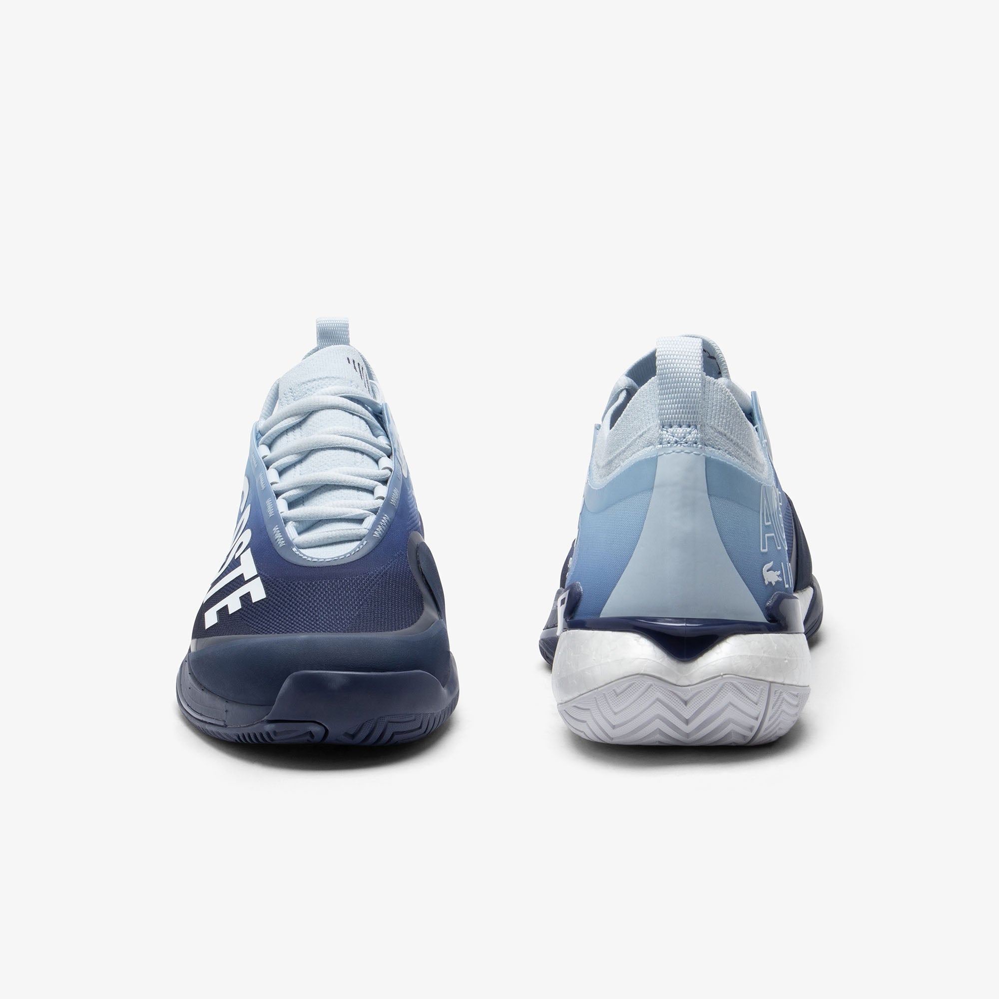 Lacoste AG-LT25 Ultra 125 Lite Mens Tennis Shoe (Light Blue/Dark Blue)