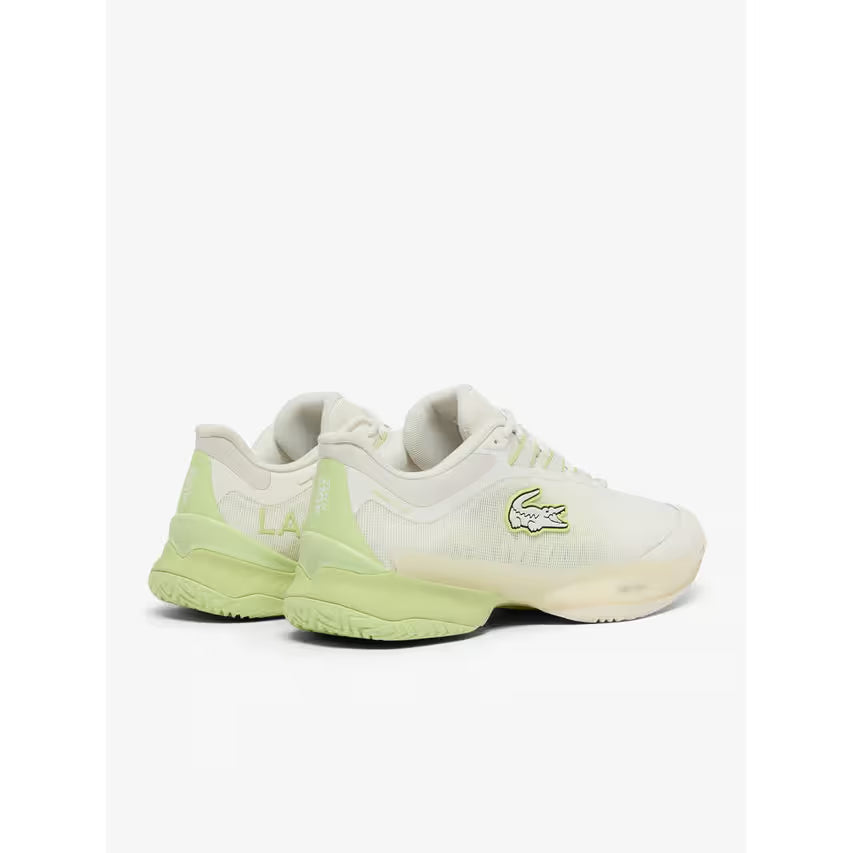 Lacoste AG-LT23 Ultra Mens All Court Tennis Shoe (Off White/Green)