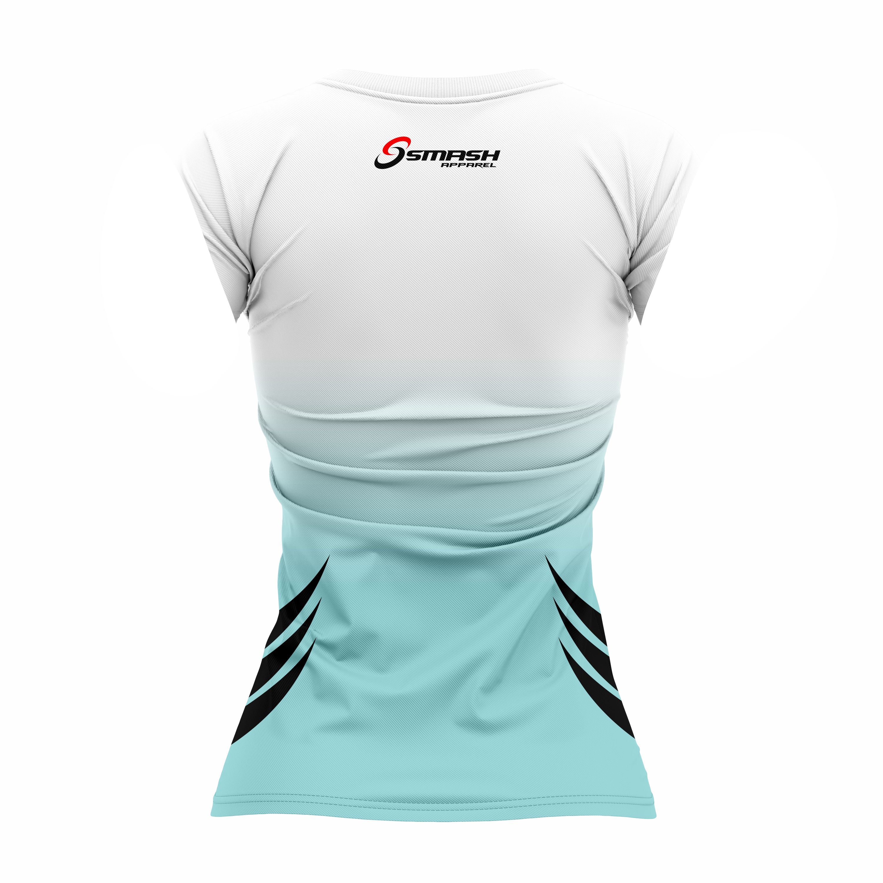 Ladies SA Performance Shirt (Teal/White)