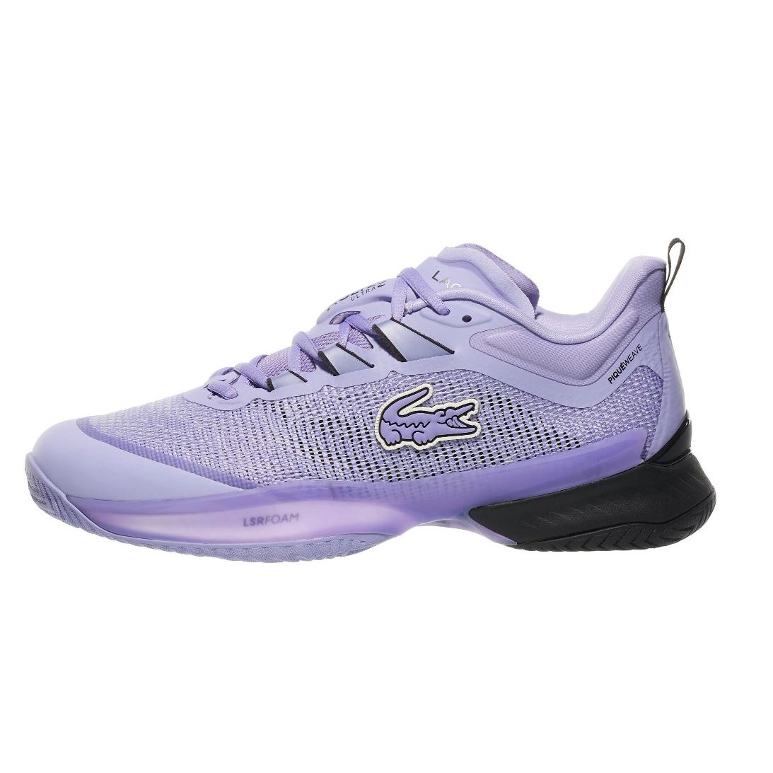 Lacoste AG-LT23 Ultra Mens All Court Tennis Shoe (Light Purple/Black)