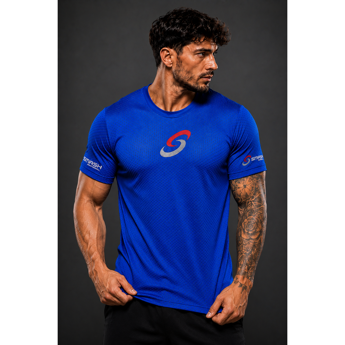 Mens Smash Apparel Traning/Gym Shirt