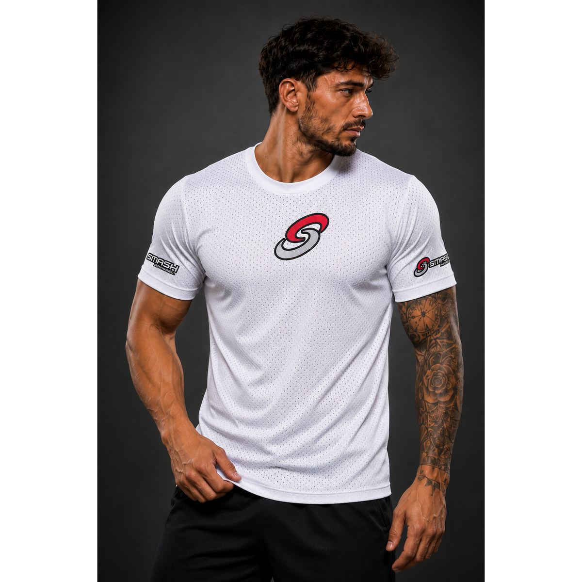 Mens Smash Apparel Traning/Gym Shirt