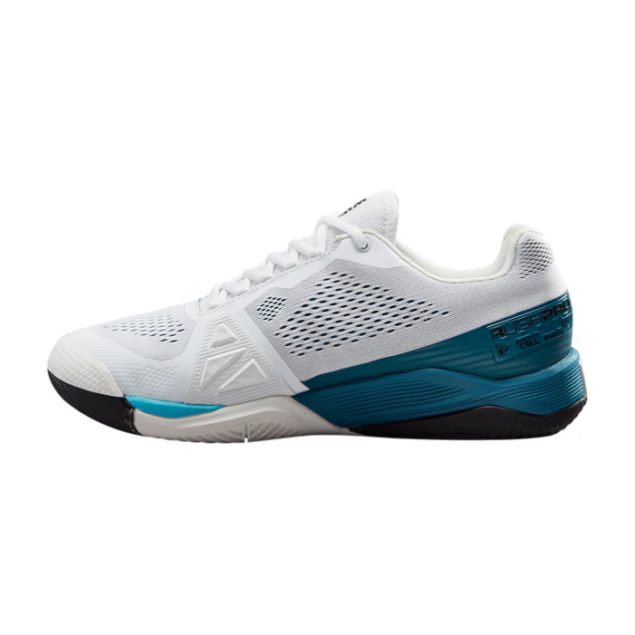 Wilson Rush Pro 4.0 - All Court (White/Blue Coral)