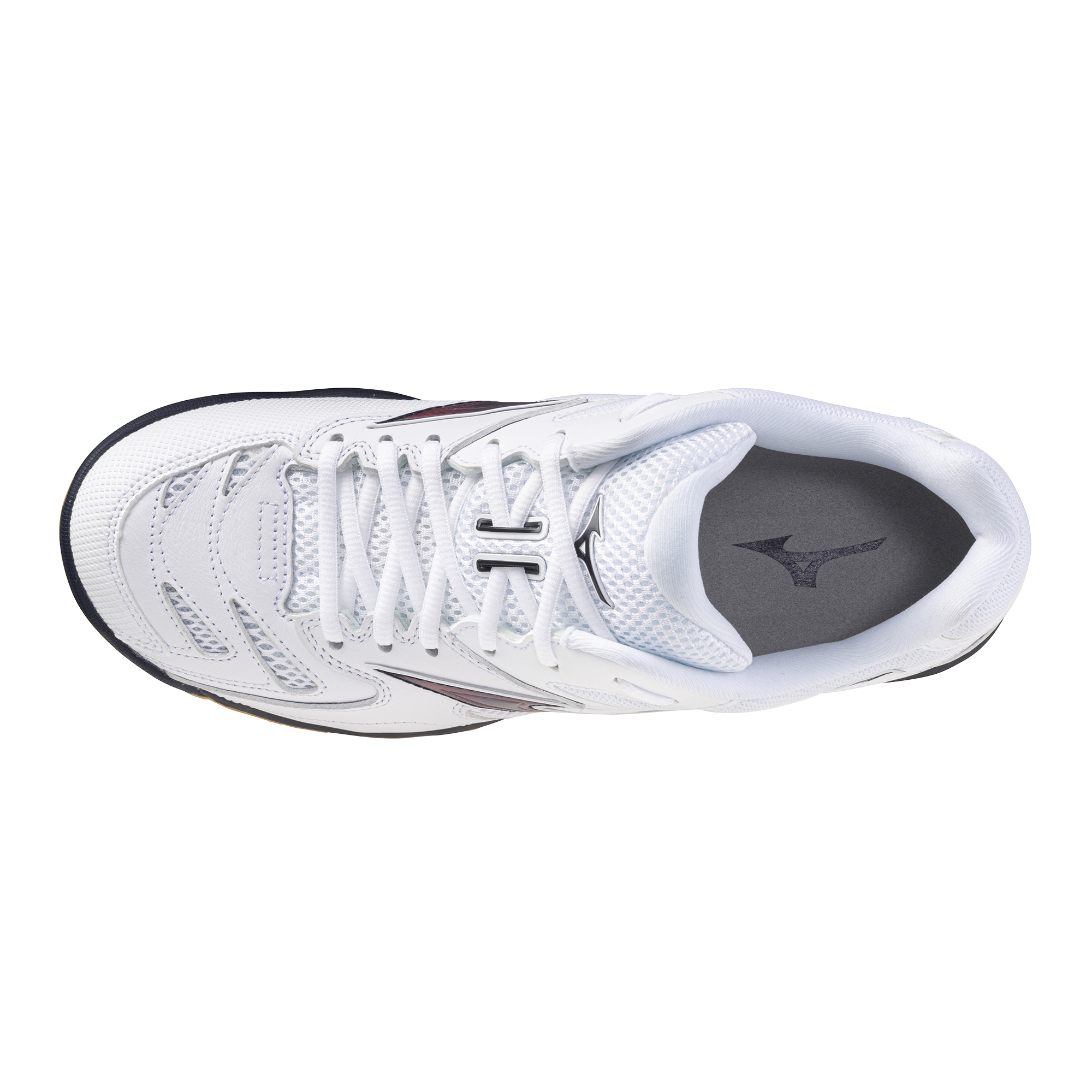 2025 Mizuno Wave Fang Pro (White/Baritone Blue/Calypso Coral) - Unisex