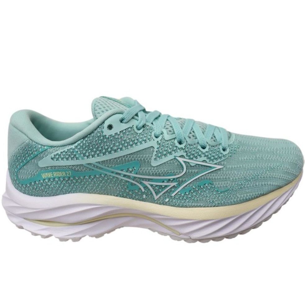Mizuno Wave Rider 27 Ladies (Eggshell Blue/White)