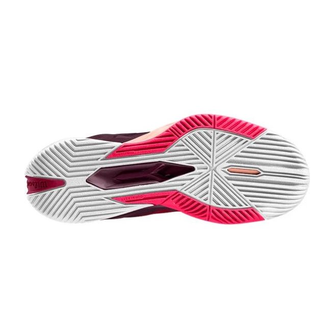 Wilson Rush Pro 4.0 Womens - All Court (Beet Red, White and Tropical Peach)