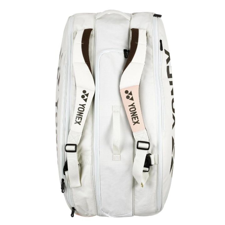 Yonex Pro Tour 9 Racquet Bag (Sand Beige)