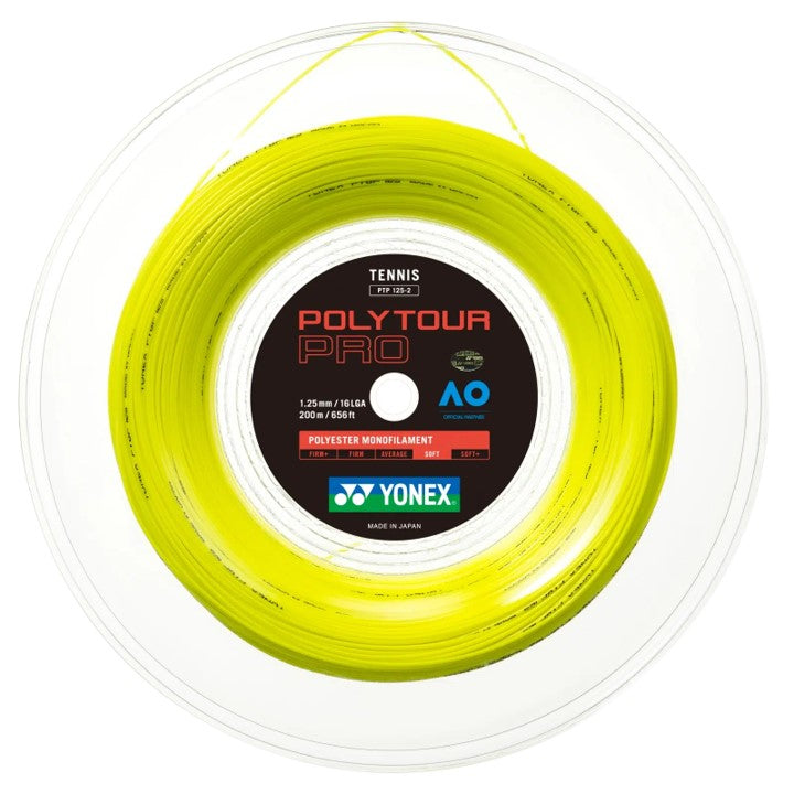 Yonex Poly Tour Pro String Reel - 16L/1.25mm