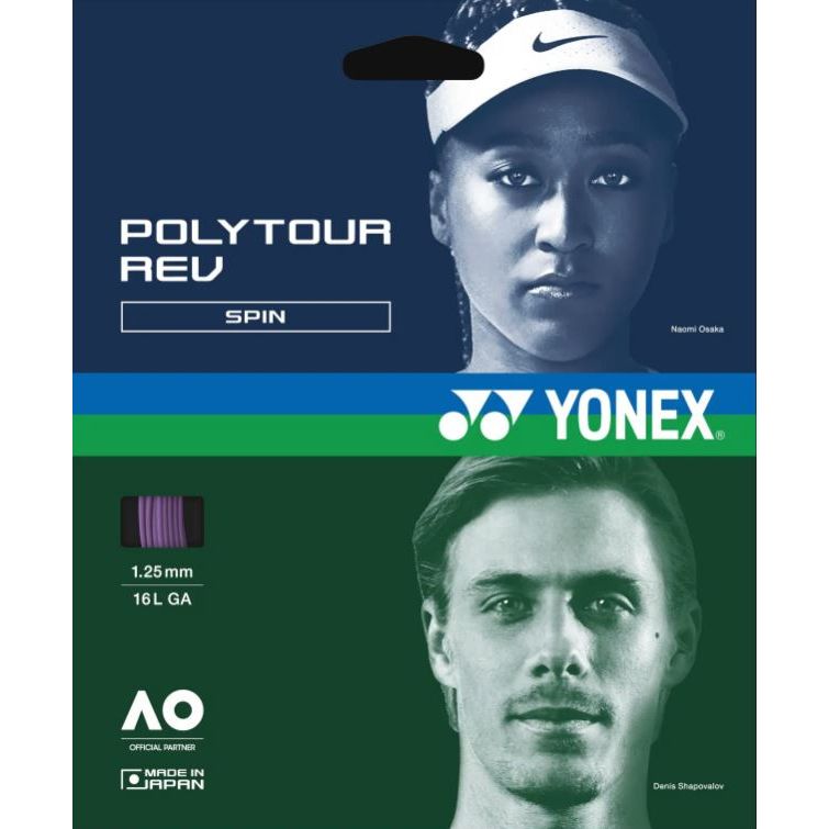 Yonex Poly Tour Rev String Set - 16L - 1.25mm