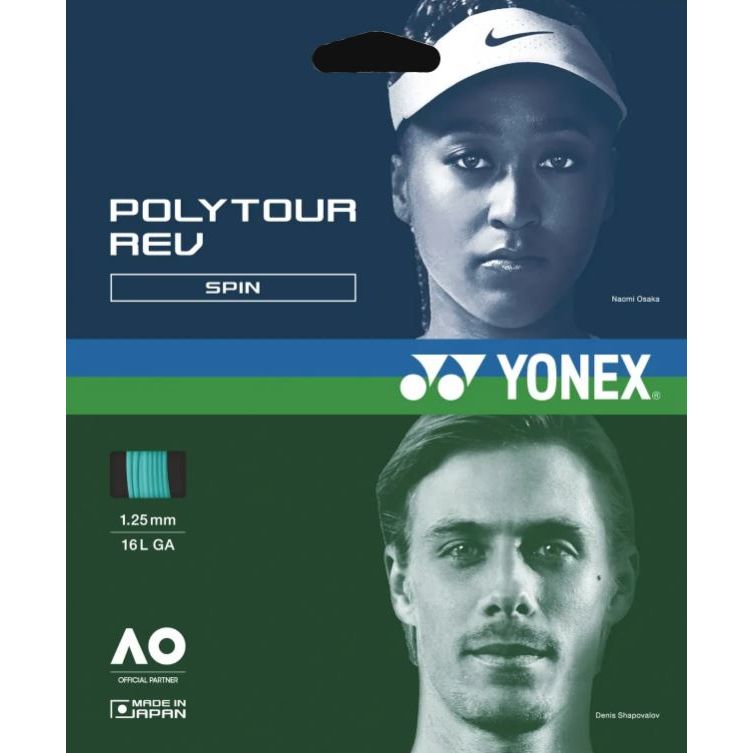 Yonex Poly Tour Rev String Set - 16L - 1.25mm