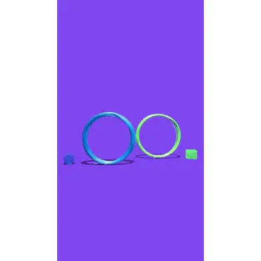 Toroline Wasabi Pro String Set (Green/Blue)