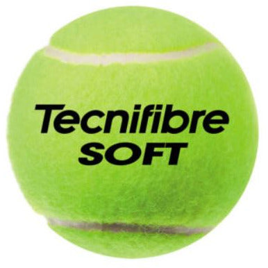 Tecnifibre - ITF Approved Soft Green - Stage 1 Tennis Ball (3 Ball Tube)