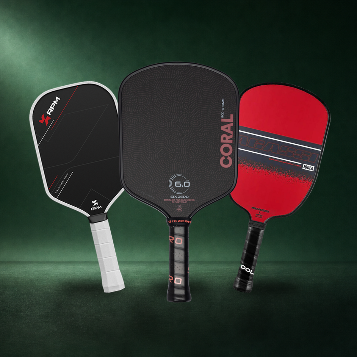 Pickleball paddles from the Racquet World buying guide