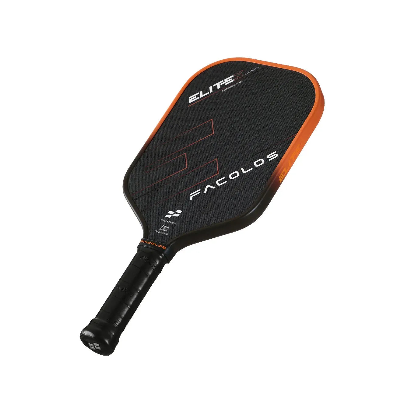 Facolos Pro Series Elite X Pickleball Paddle - Orange (16mm)