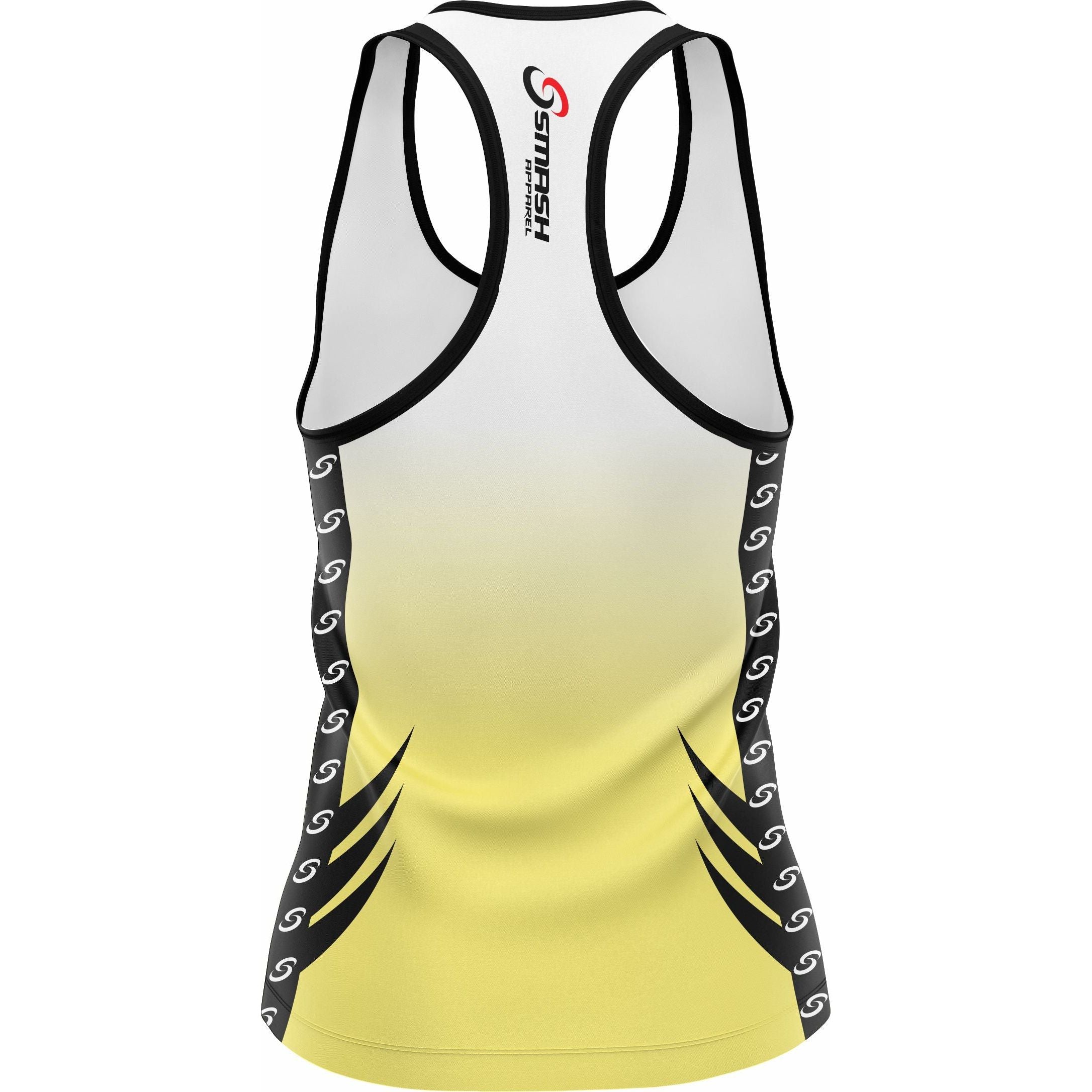 Girls SA Performance Tank (Yellow/White)