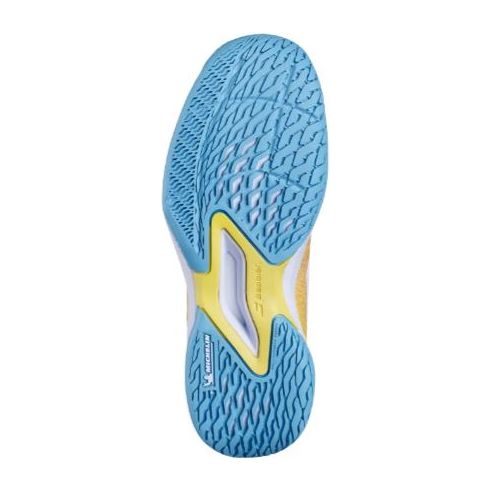 2024 Babolat Jet Mach 3 Junior Girl - All Court (Coral/Gold Fusion)