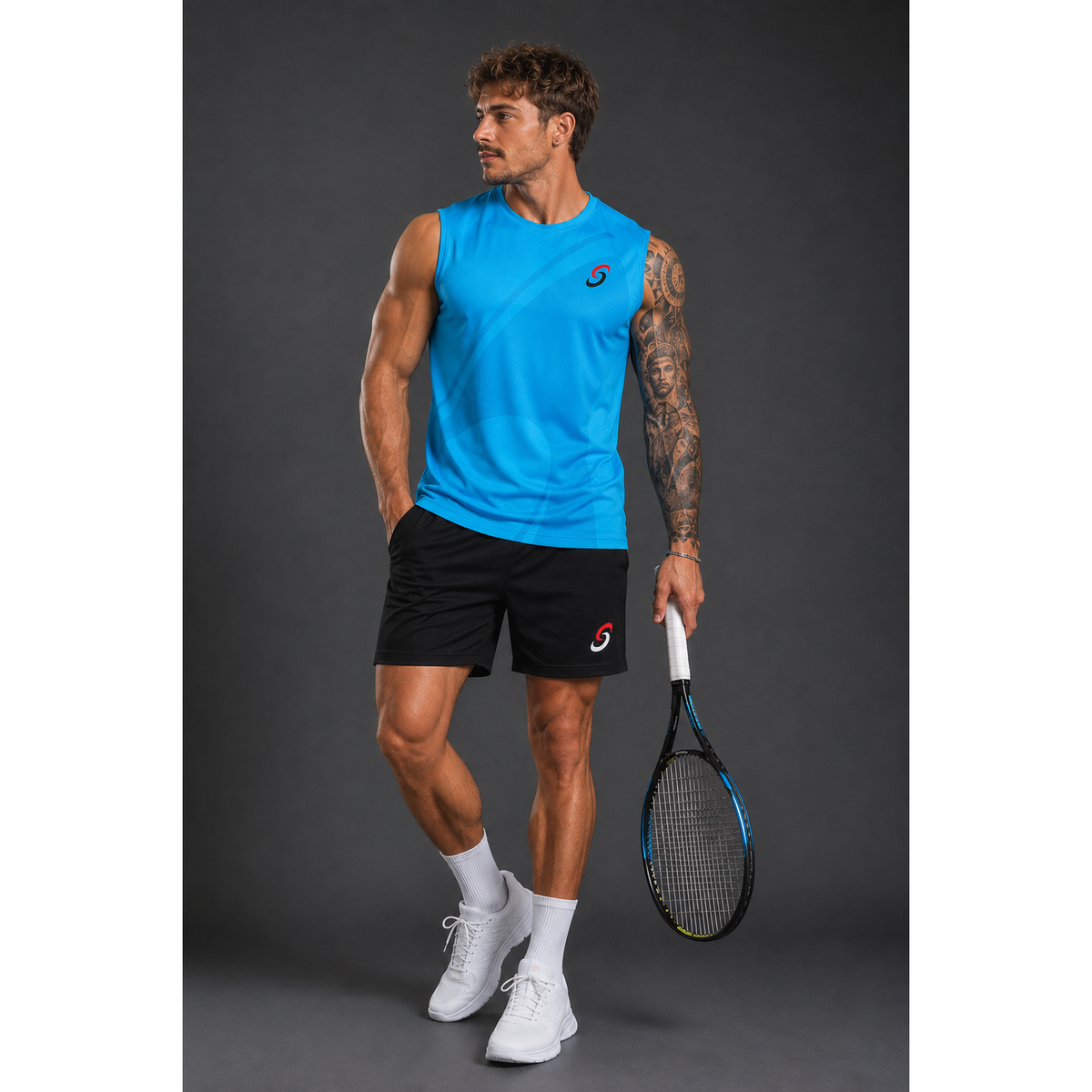 Mens Smash Apparel Sleeveless Performance Shirt