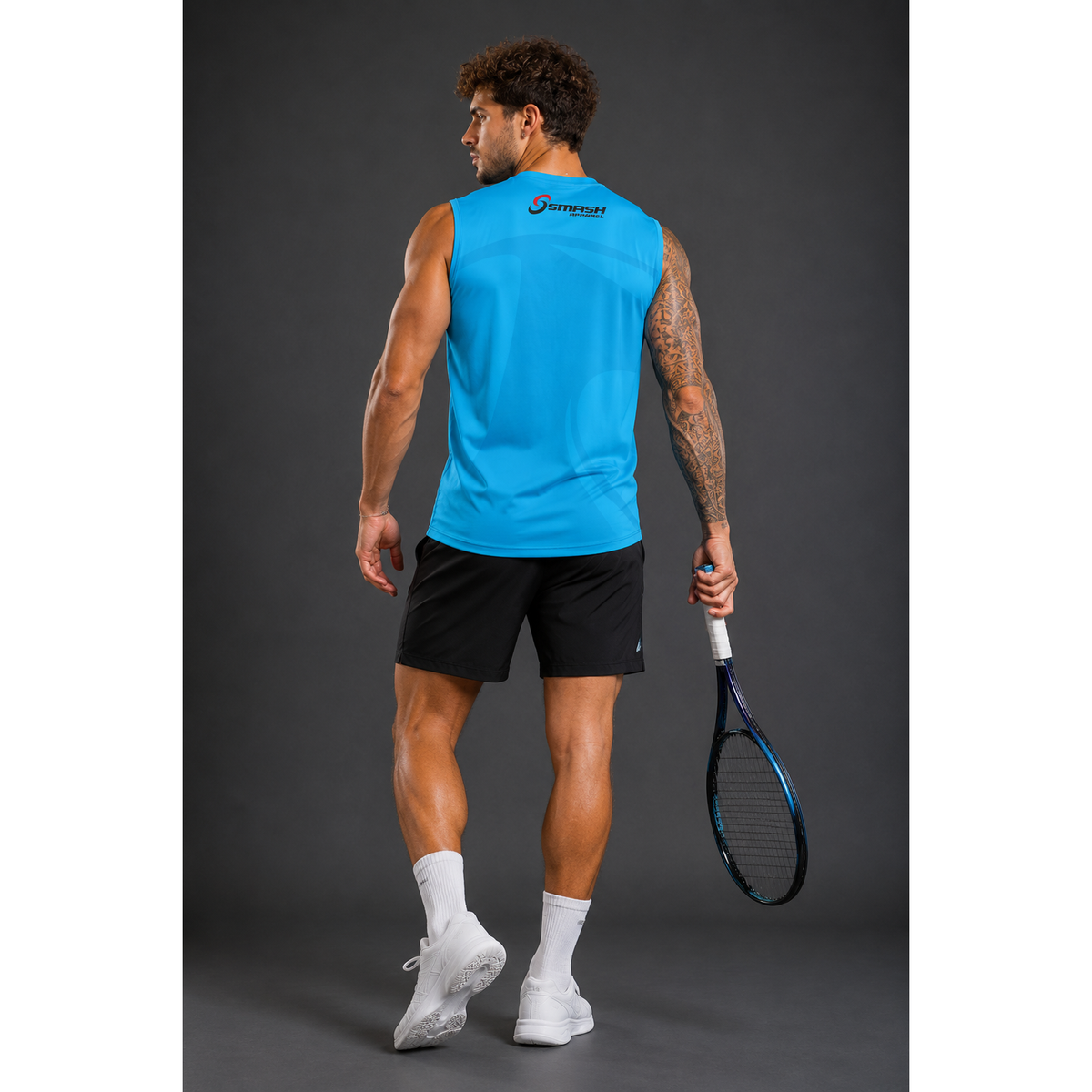 Mens Smash Apparel Sleeveless Performance Shirt