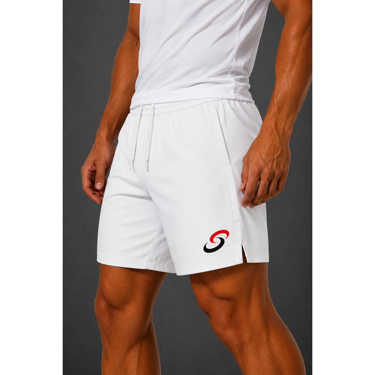 Mens Smash Apparel Performance Court Shorts