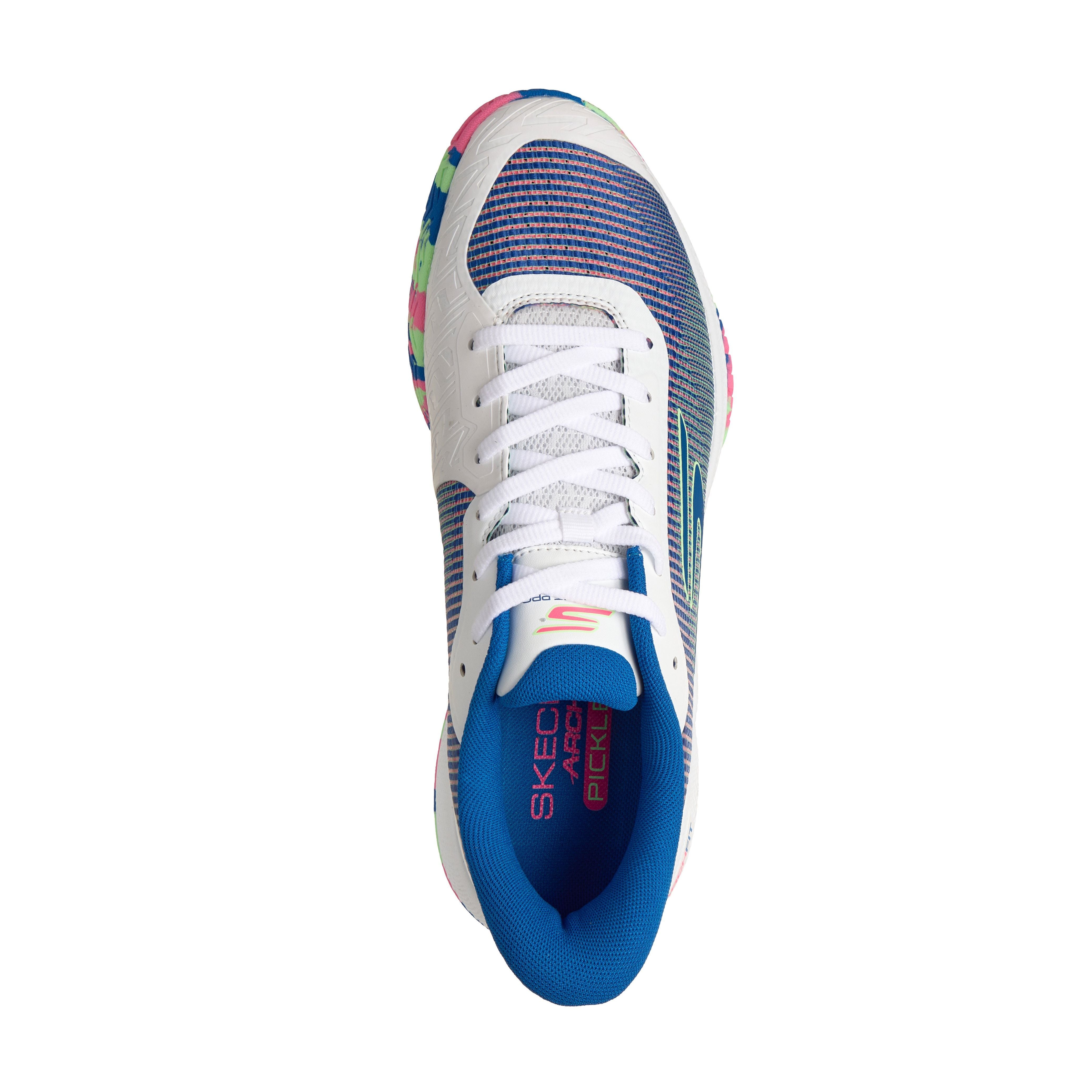 Skechers Viper Court Pro 2.0 - Mens (White/Blue/Light Pink)