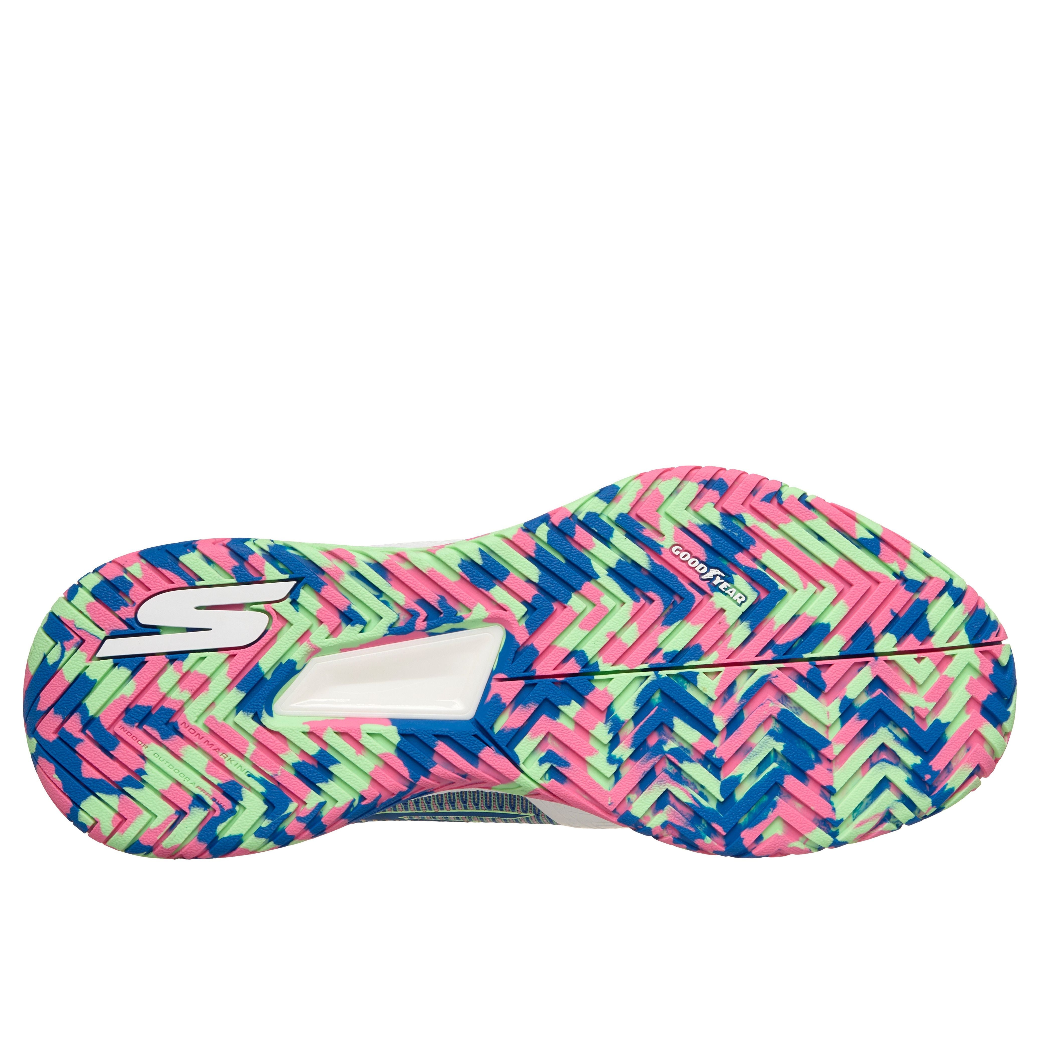 Skechers Viper Court Pro 2.0 - Mens (White/Blue/Light Pink)