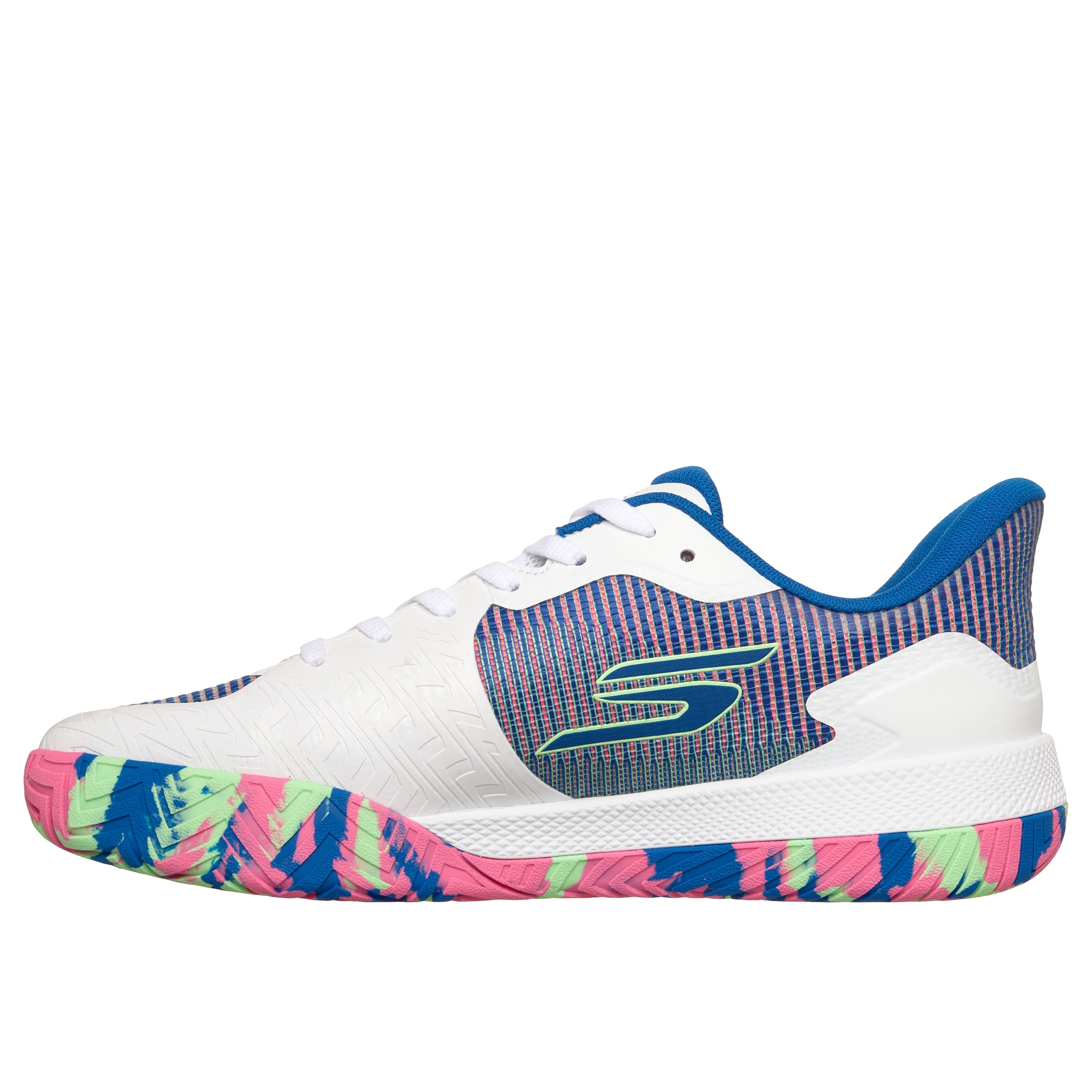 Skechers Viper Court Pro 2.0 - Mens (White/Blue/Light Pink)