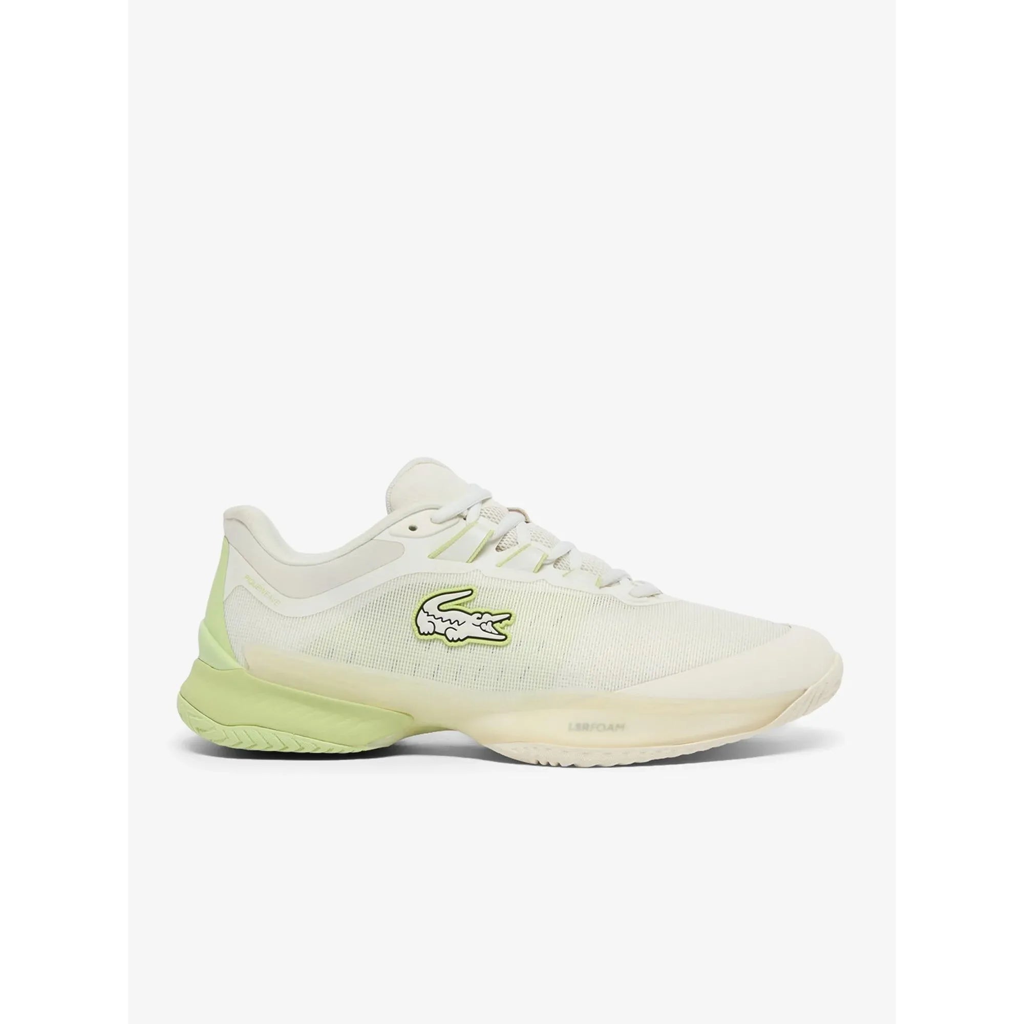 Lacoste AG-LT23 Ultra Mens All Court Tennis Shoe (Off White/Green)