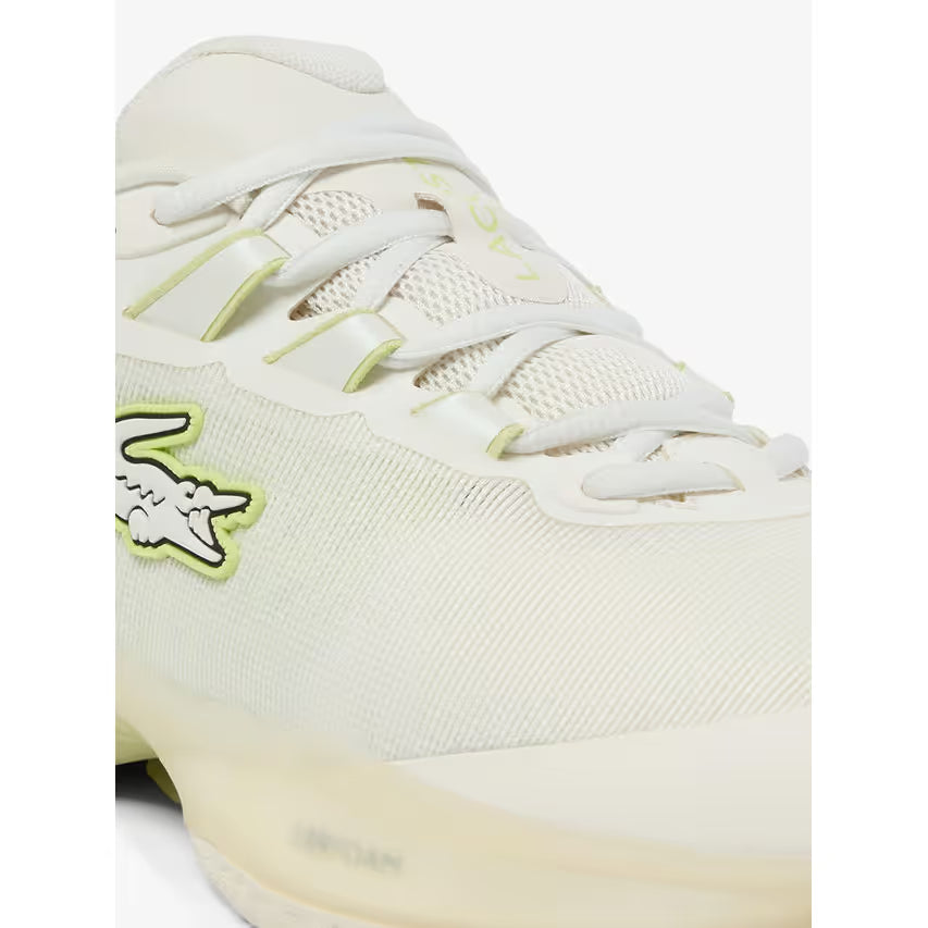 Lacoste AG-LT23 Ultra Mens All Court Tennis Shoe (Off White/Green)