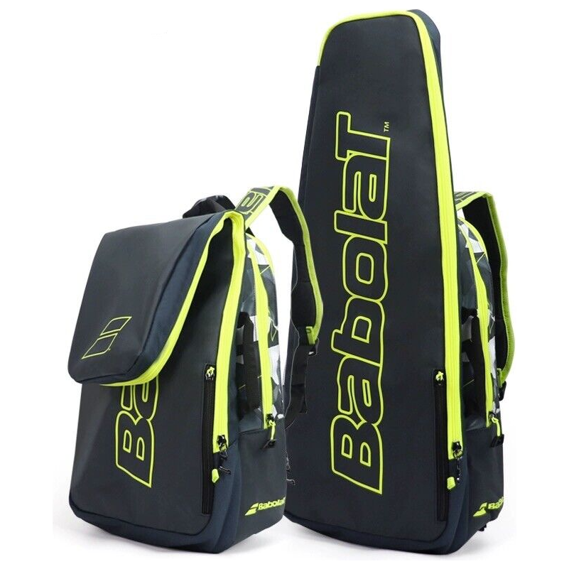 Babolat Pure Aero Backpack (Grey/Yellow) – Racquet World