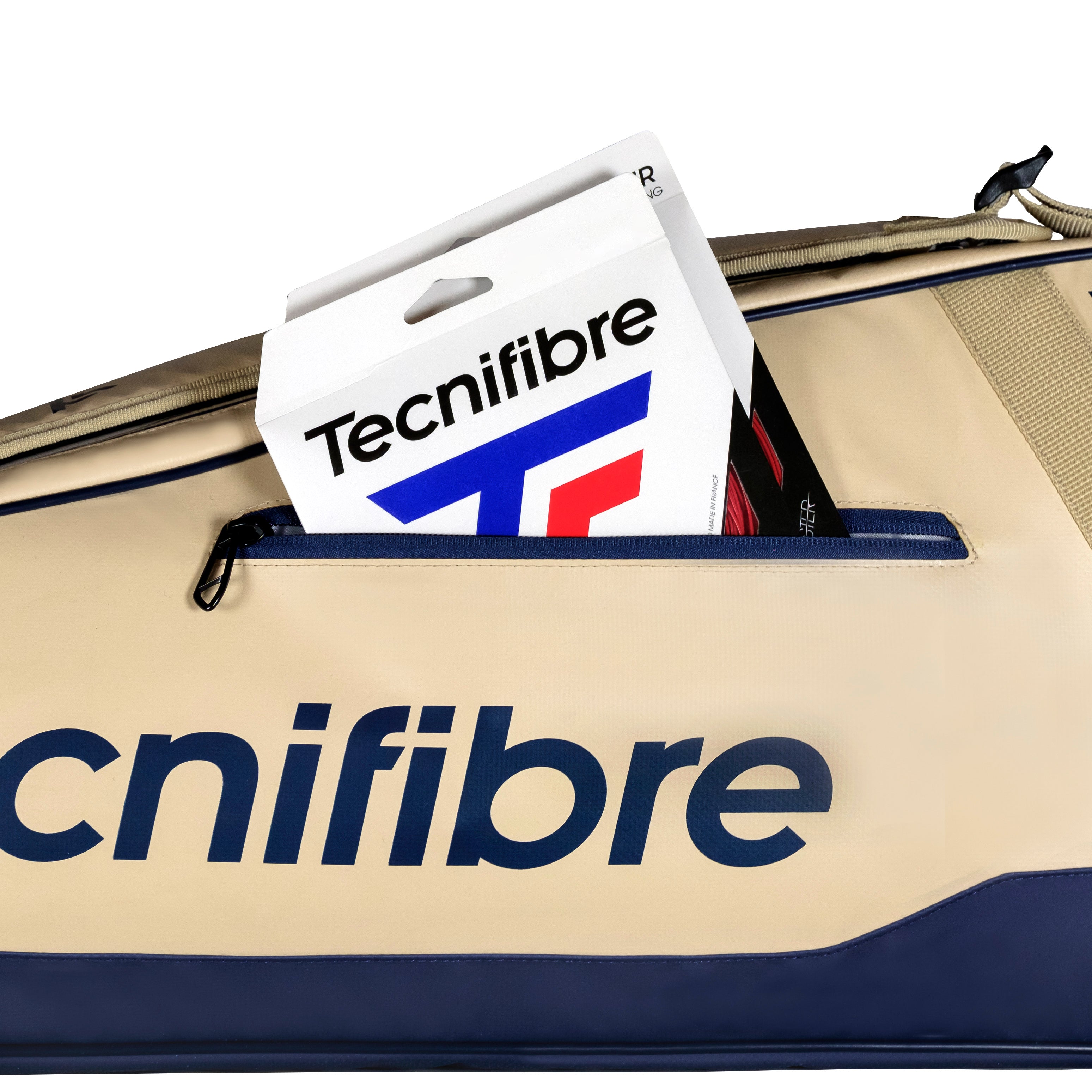 2025 Tecnifibre Tour Endurance (Sand/Navy) 6 Racquet Bag