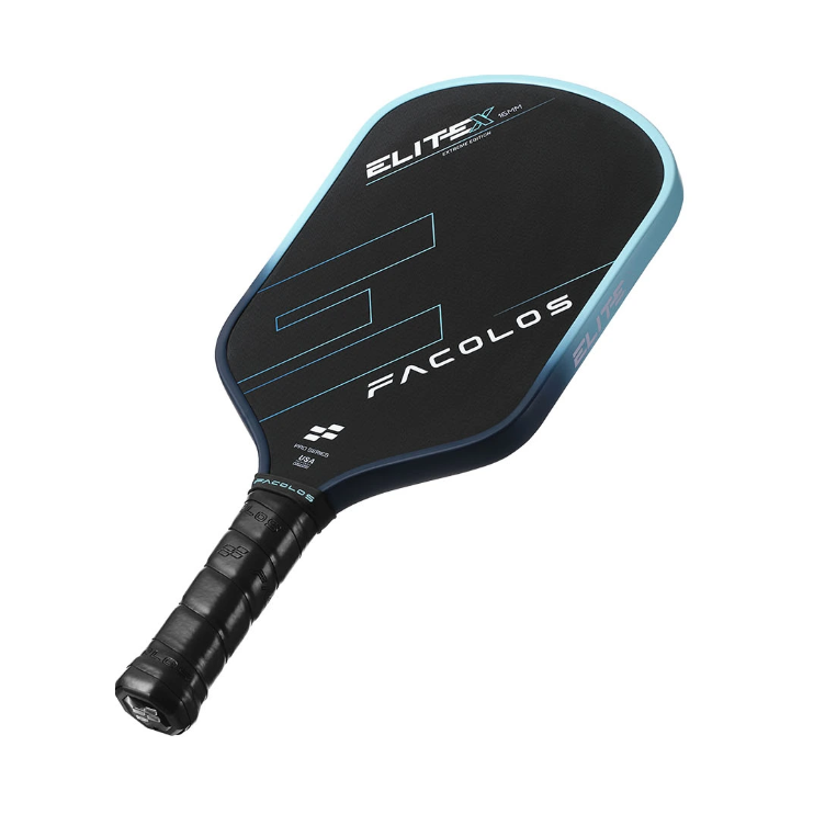 Facolos Pro Series Elite X Pickleball Paddle - Blue (16mm)