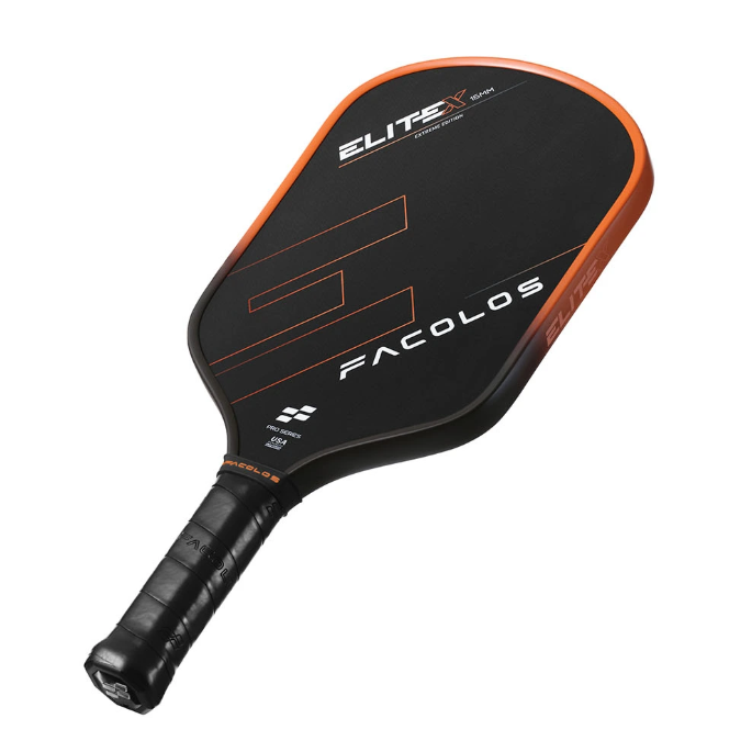 Facolos Pro Series Elite X Pickleball Paddle - Orange (16mm)