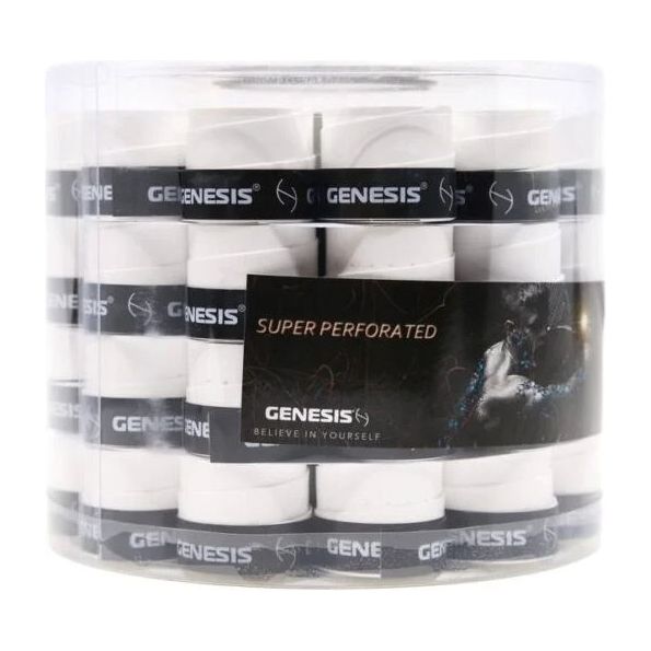 Genesis Super Perforated Overgrips (Tub of 60)