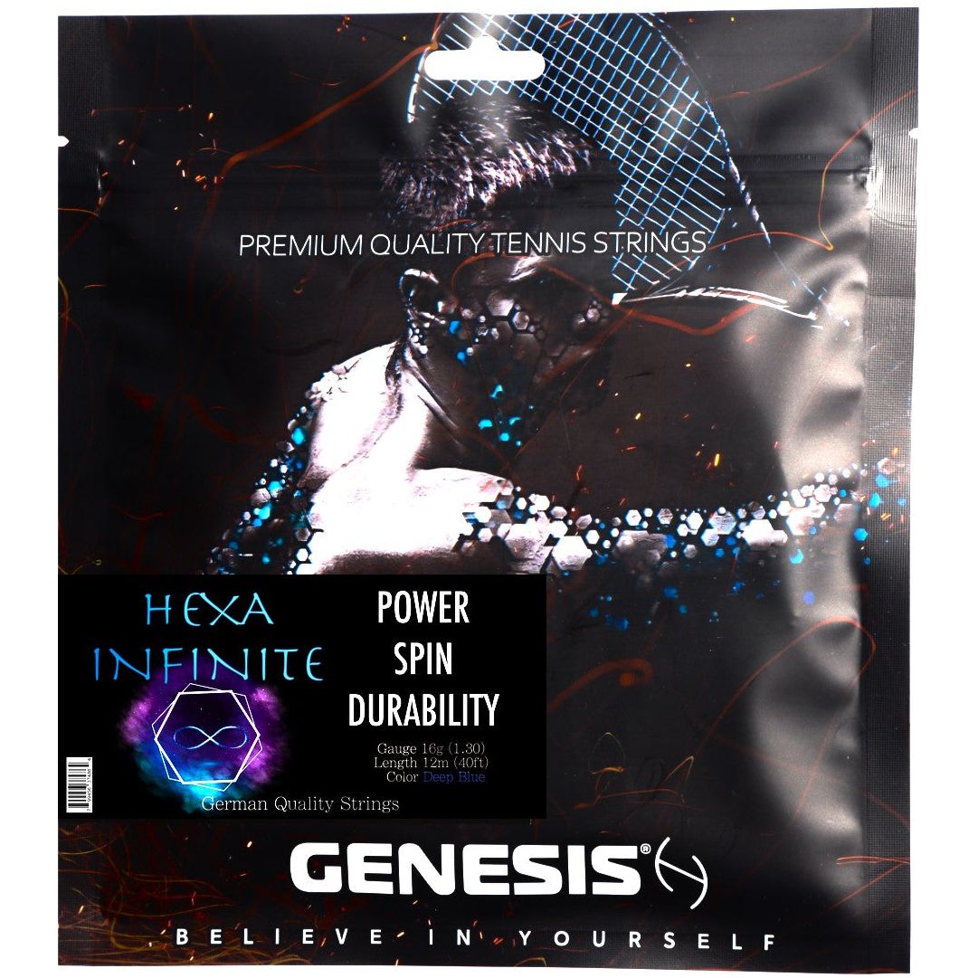 Infinity String Plus Infinity String Genesis Hexa Infinite String Set (16G 1.30mm) – Racquet World