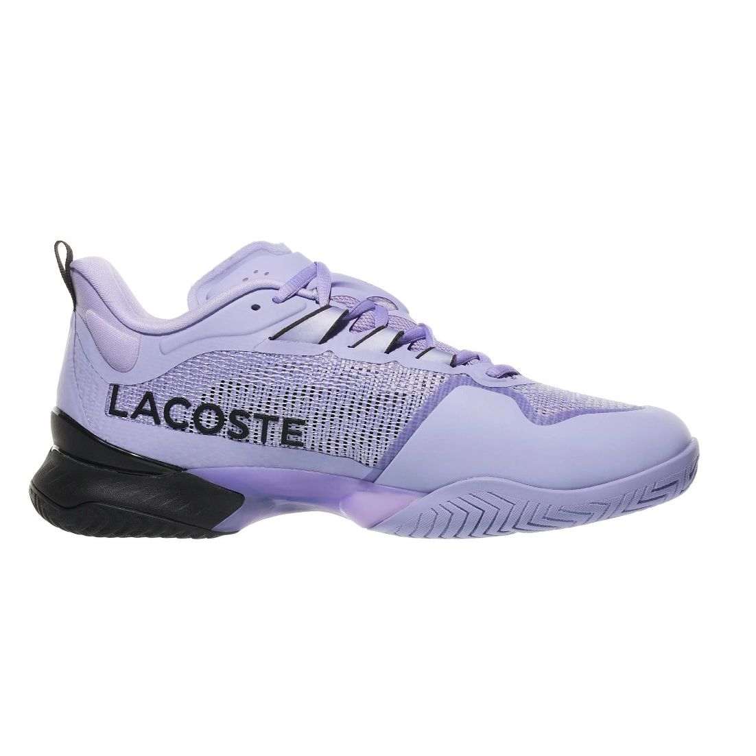 Lacoste AG-LT23 Ultra Mens All Court Tennis Shoe (Light Purple/Black)