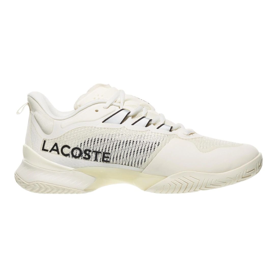 Lacoste AG-LT23 Ultra Mens All Court Tennis Shoe (Off White)